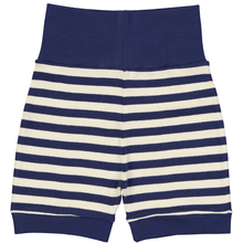 Load image into Gallery viewer, ESSENTIAL Baby Unisex Organic Cotton Bloomer Shorts (Pack of 2)/Sun, Navy
