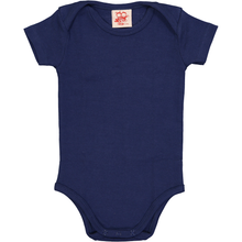 Load image into Gallery viewer, ESSENTIAL Baby Unisex Plain Organic Cotton Bodies (Pack of 4)/Navy, Bright Red, Sun, Teal
