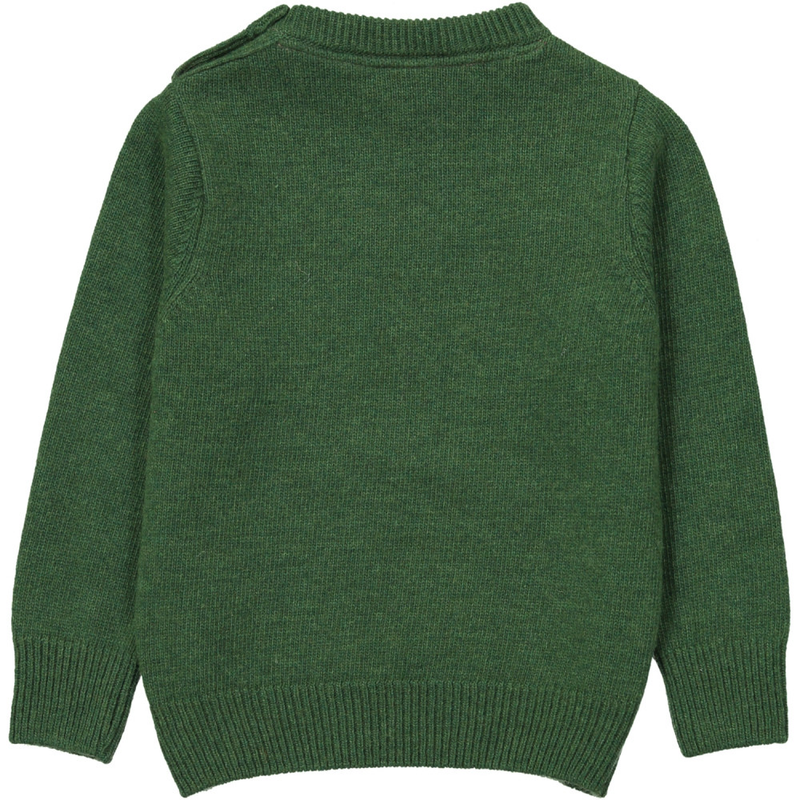 CLASSIC FOX Baby Unisex Jacquard Knit Jumper/Kelly Green