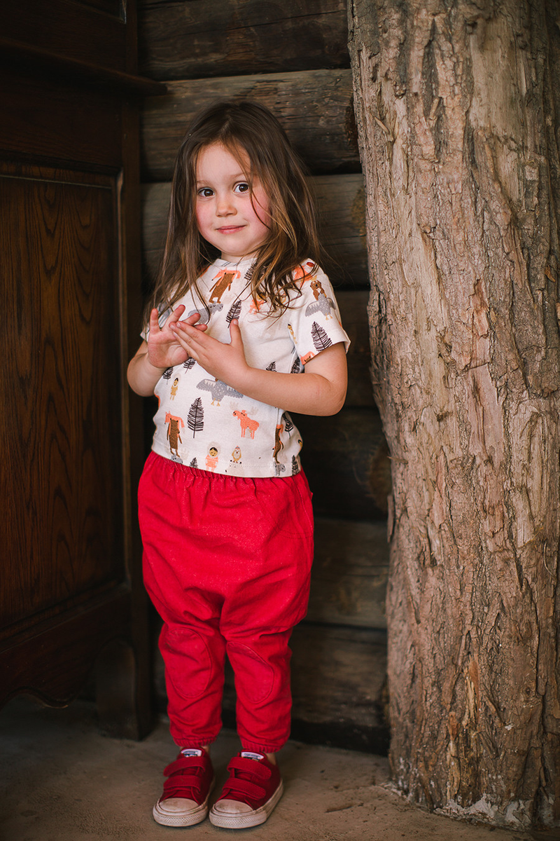 CLASSIC BABY JEANS/Bright Red