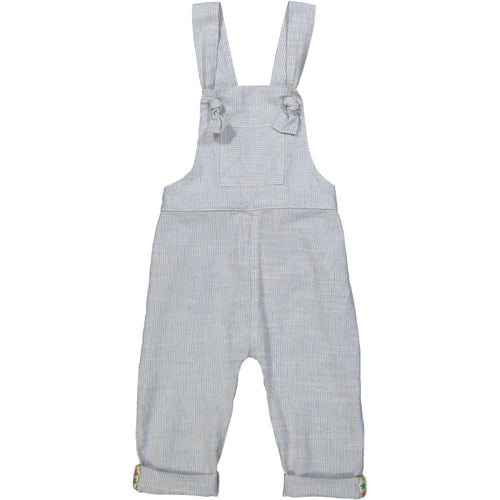 KOBE Tots Linen & Cotton Overalls/Periwinkle 