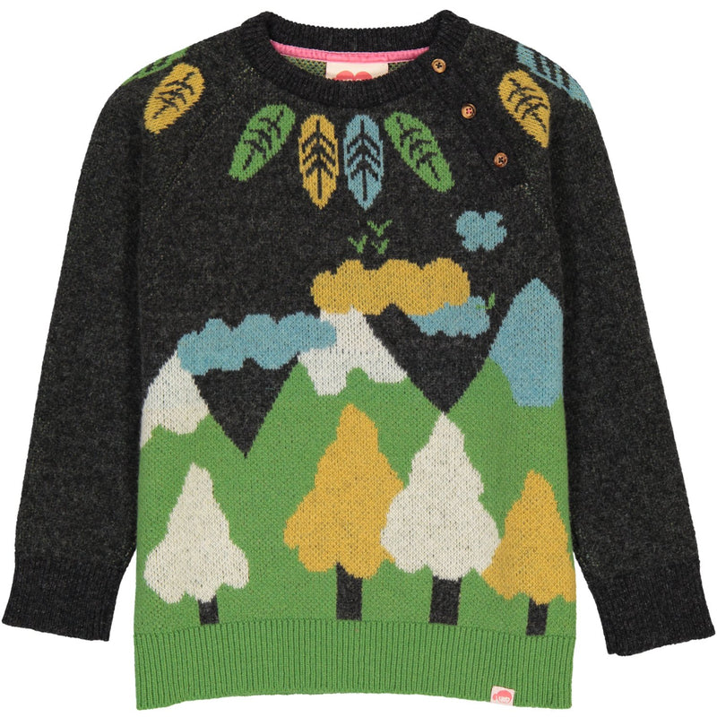 LAPLAND Knit Jumper / Charcoal