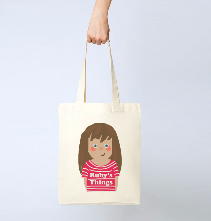 Personalised Organic Cotton Tote Bag