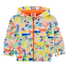 Load image into Gallery viewer, MAUI Tots All Over Printed Rain Jacket/Multicoloured (Under The Sea) 
