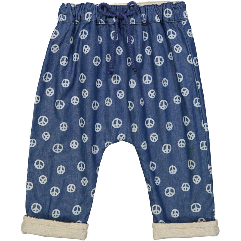 MIYAZAKI Tootsa Tots reversible trousers/Ink