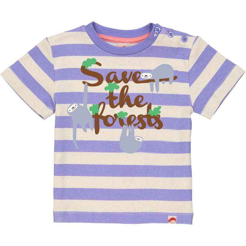 RIO YARN DYED STRIPE T-Shirt/Periwinkle