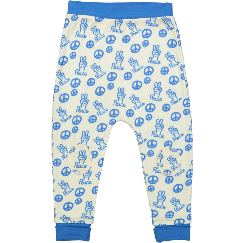 SASHIMI Tootsa Tots bonded cotton harem pants/Bright Blue