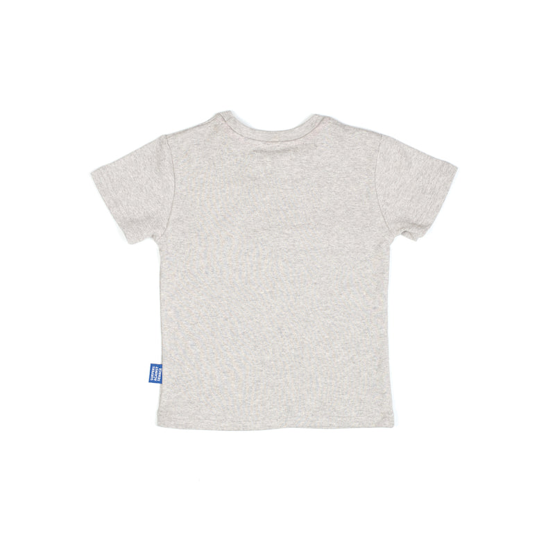 Surfers Against Sewage Tots Organic Cotton Fit T-shirt/ Heather Grey (Home Sweet Home)