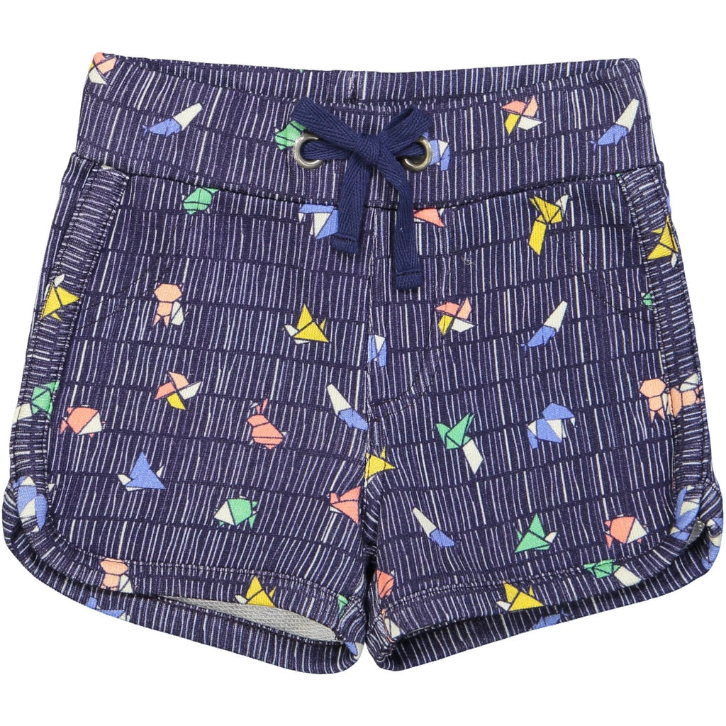 SOPORRO Tootsa Tots all over printed jersey shorts/Navy