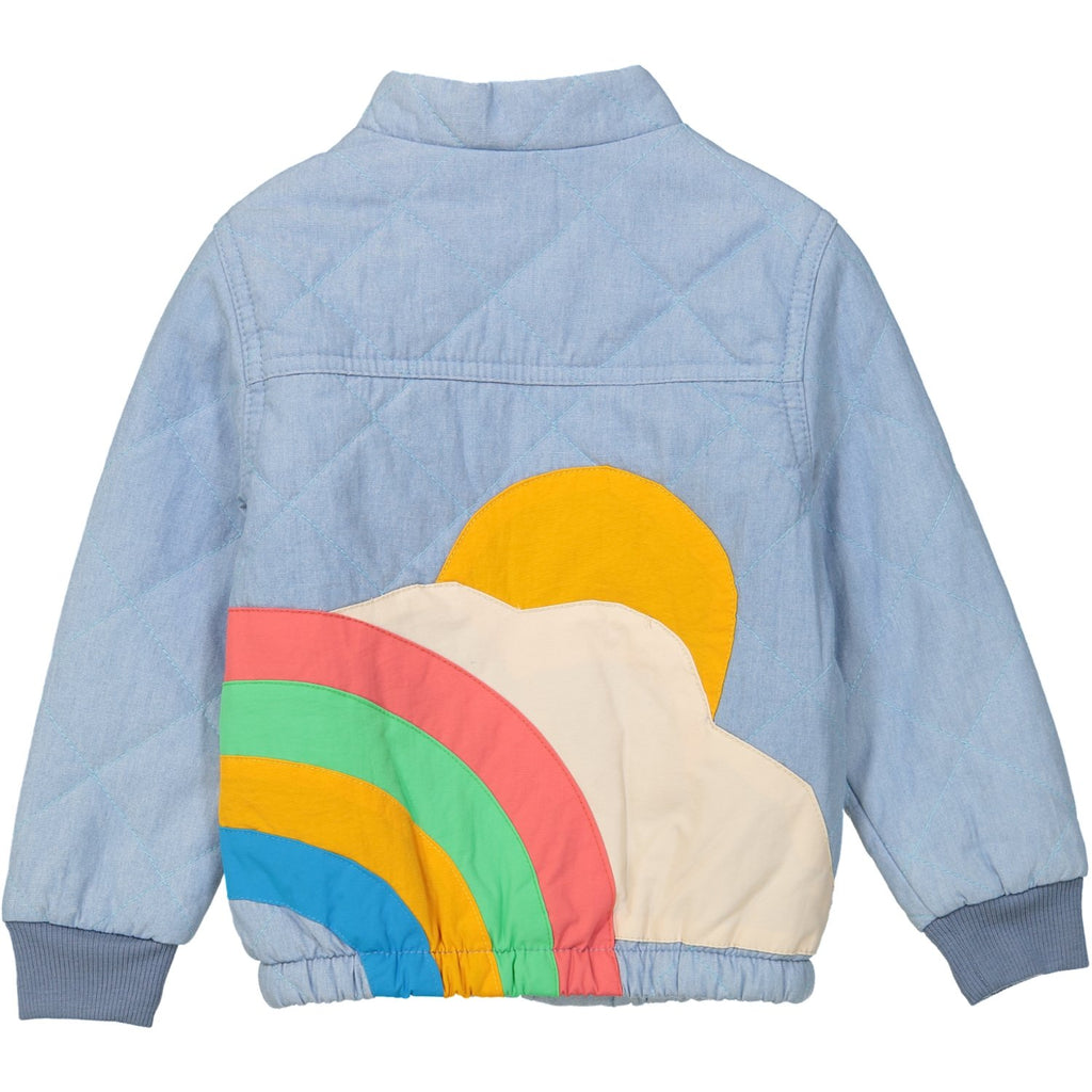 TOOTSA CLASSIC SUNRISE Quilted Cotton Jacket/Pale Denim 