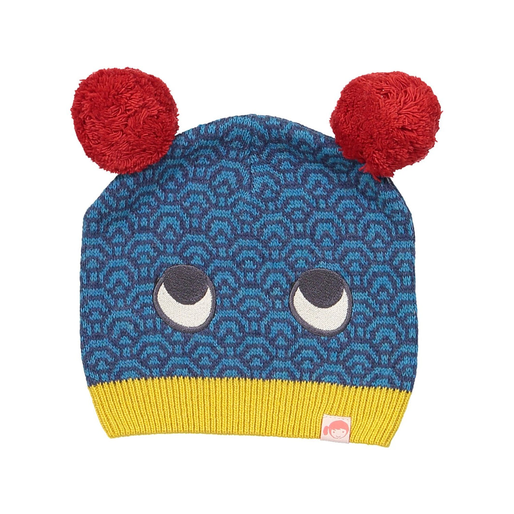 TOOTSA CLASSIC YUKI Knitted Hat/Indigo (Origami paper)